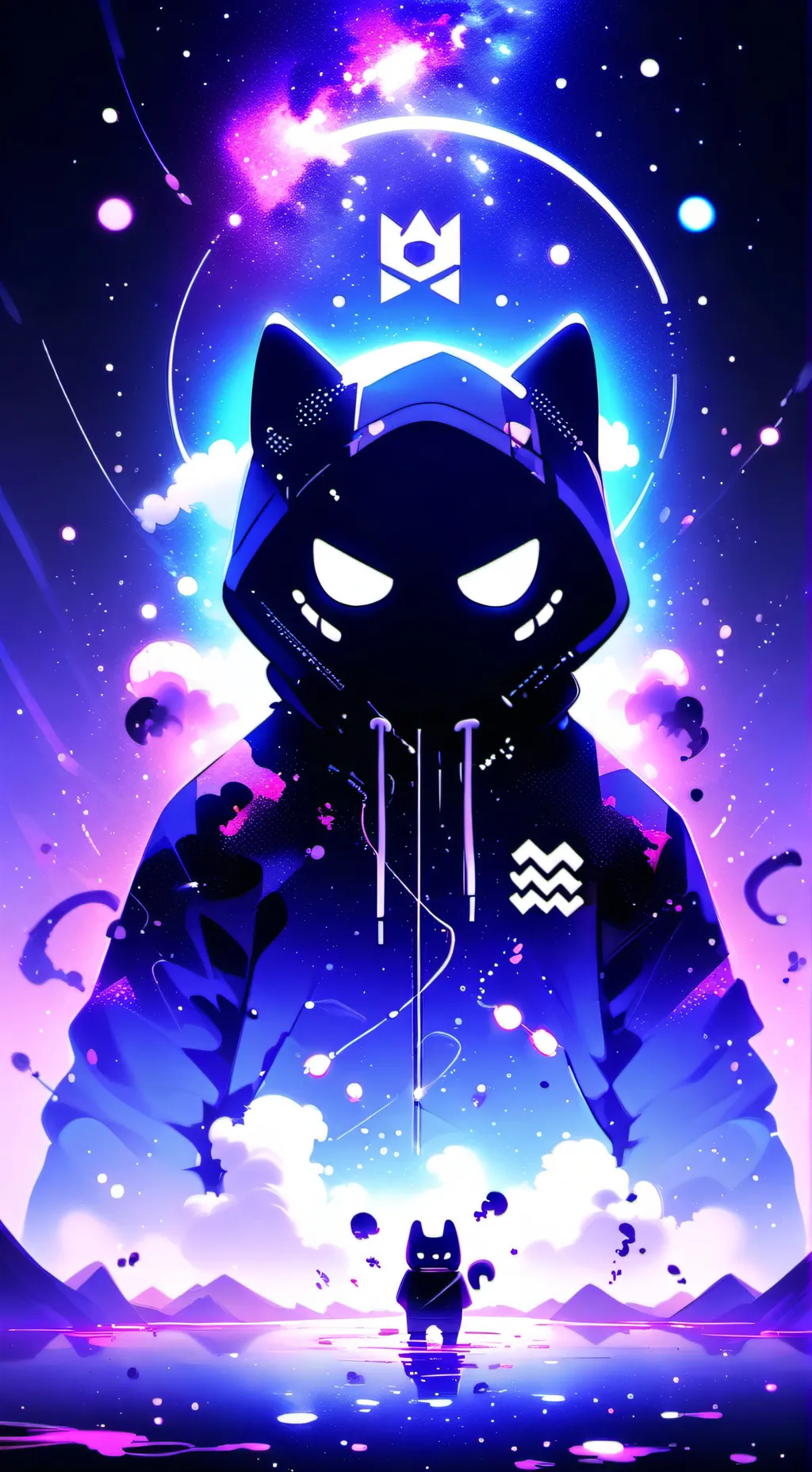 ai character: Monstercat background