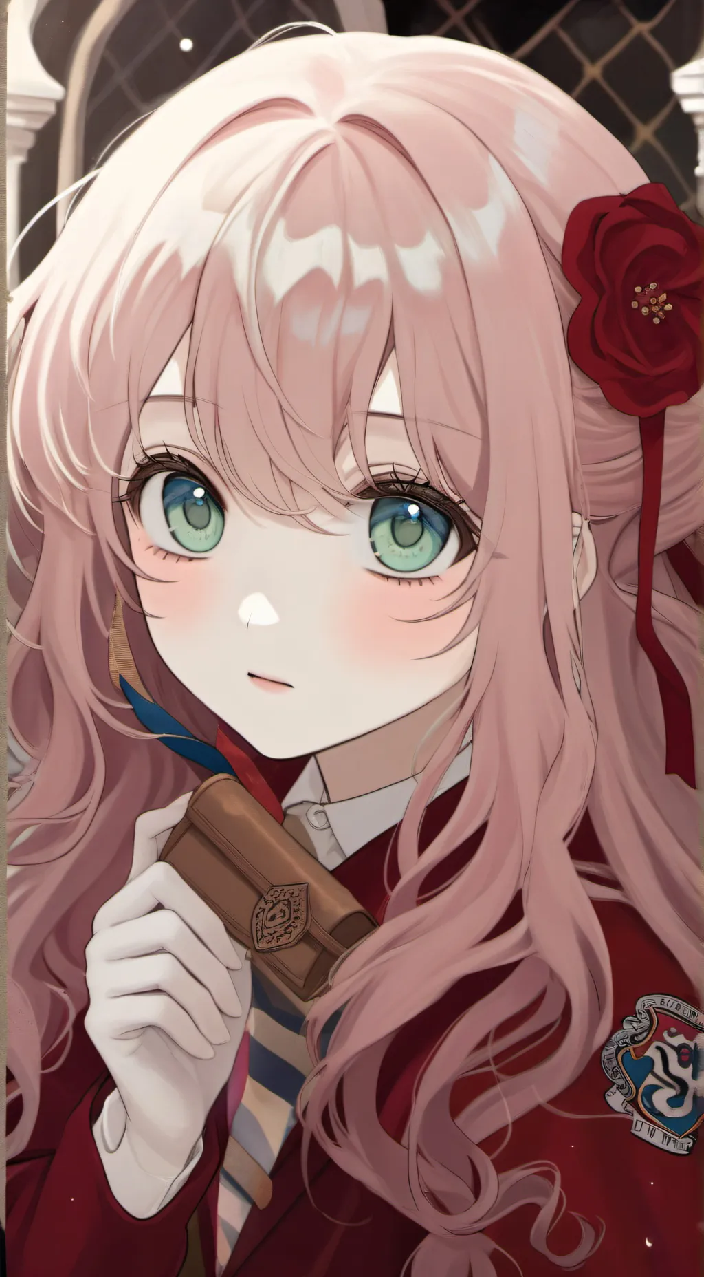 ai character: Hermione x y/n background