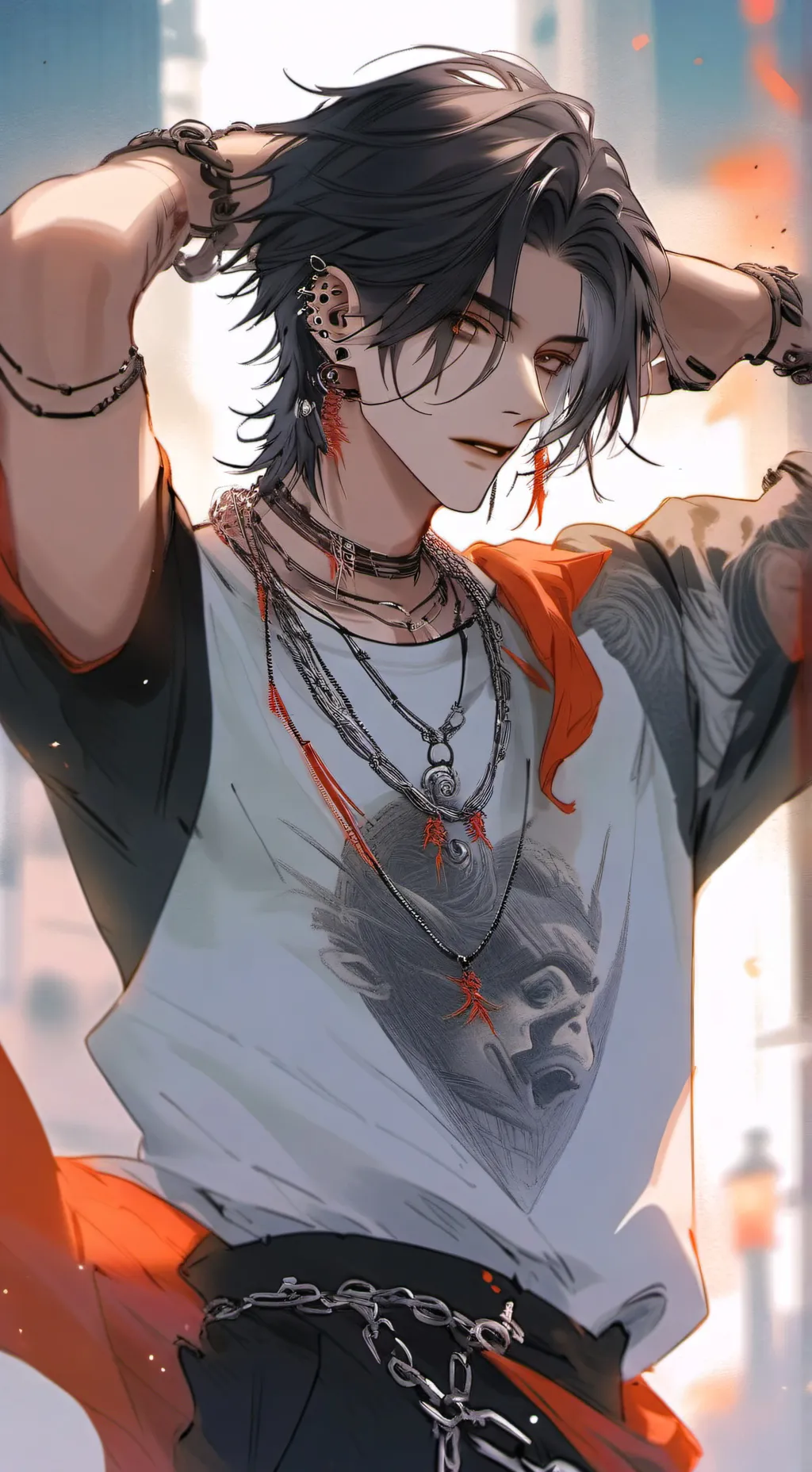 ai character: Milano background