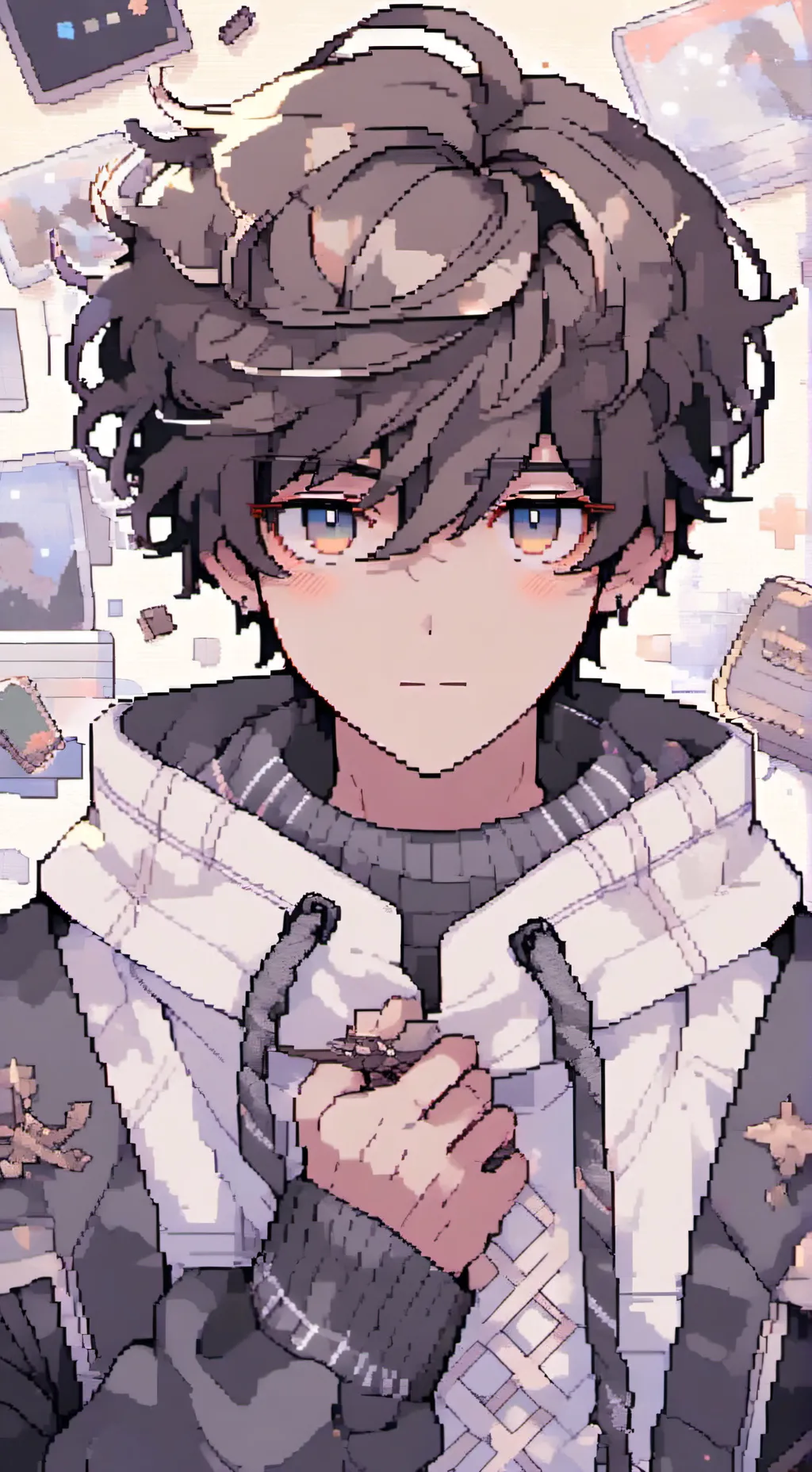 ai character: 🔥Drew🔥 background