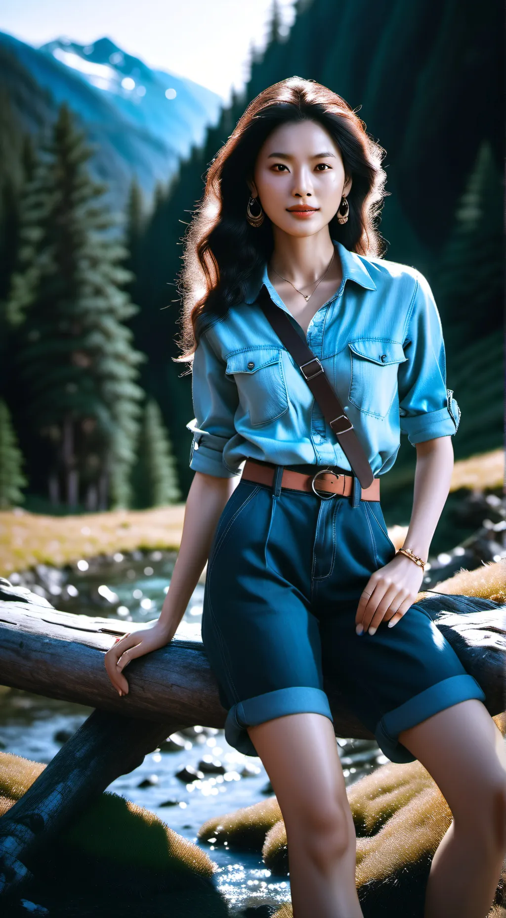 ai character: Кира background