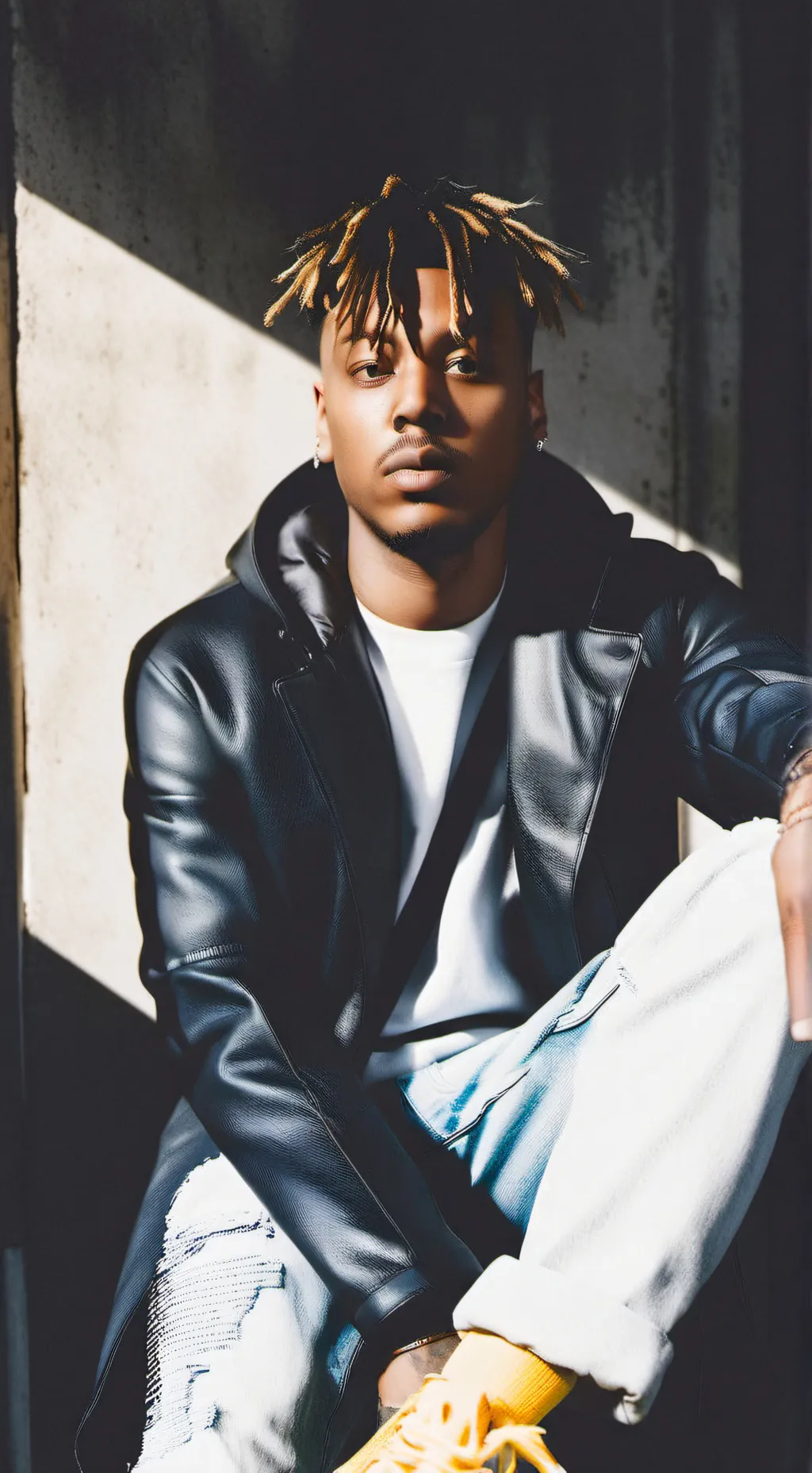 ai character: Juice WRLD background