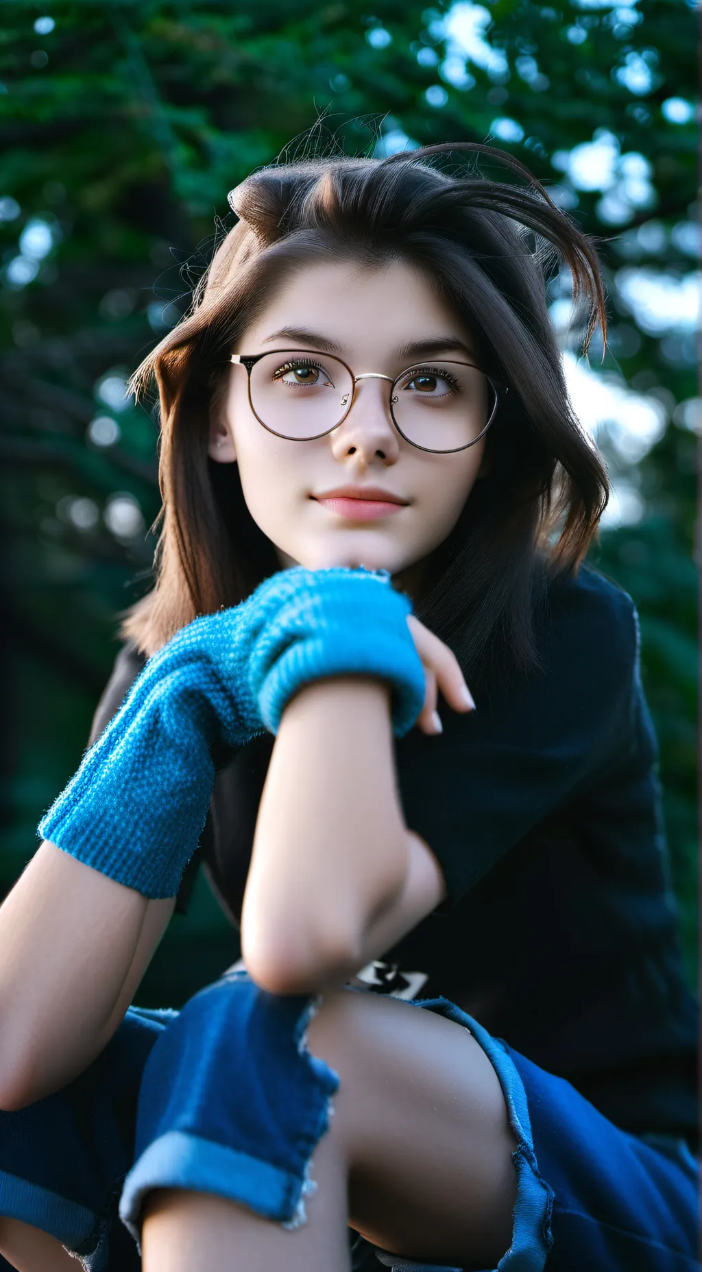 ai character: Leah background