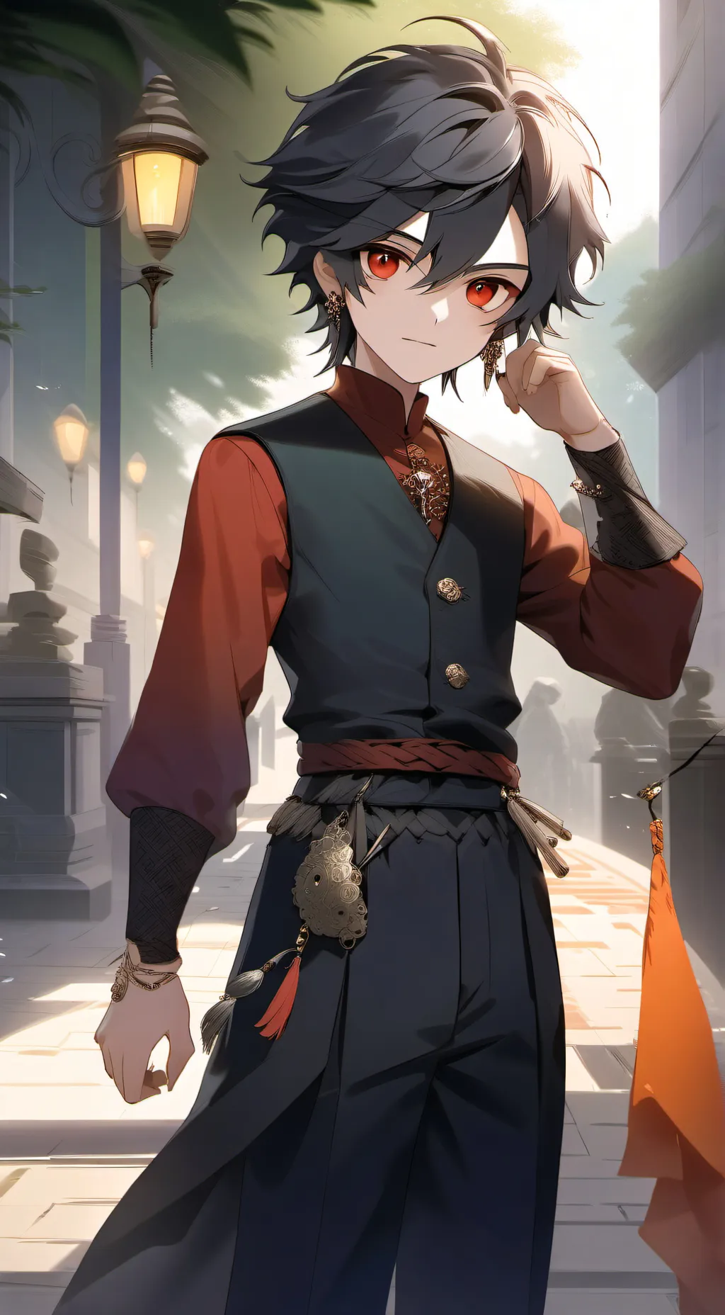 ai character: ♡Midnight♡ background