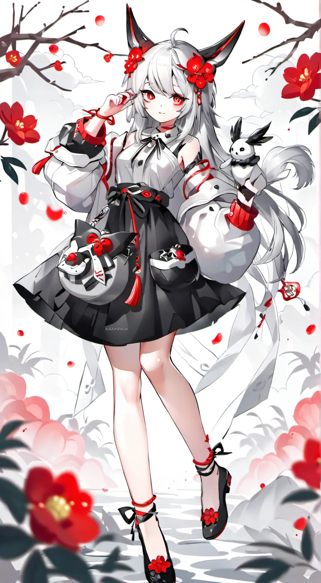 ai character: Рокси background