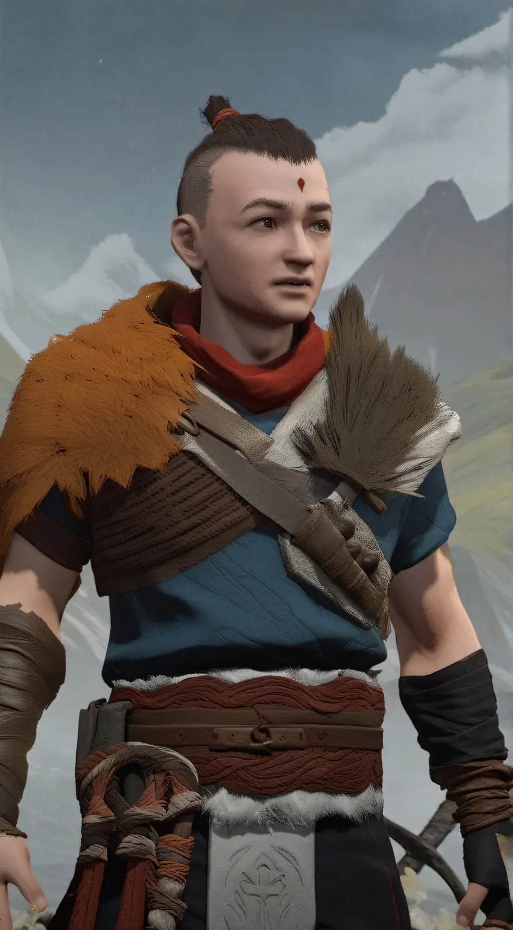 ai character: Атрей background