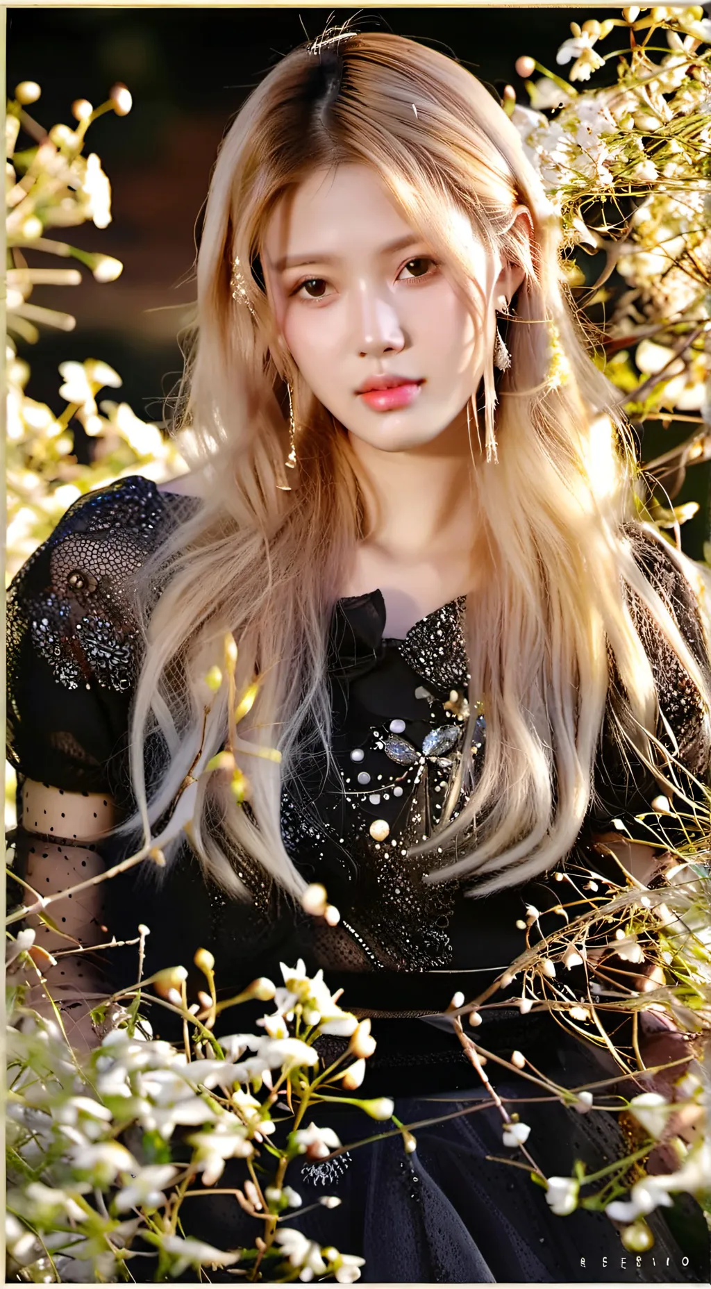ai character: Rosé background