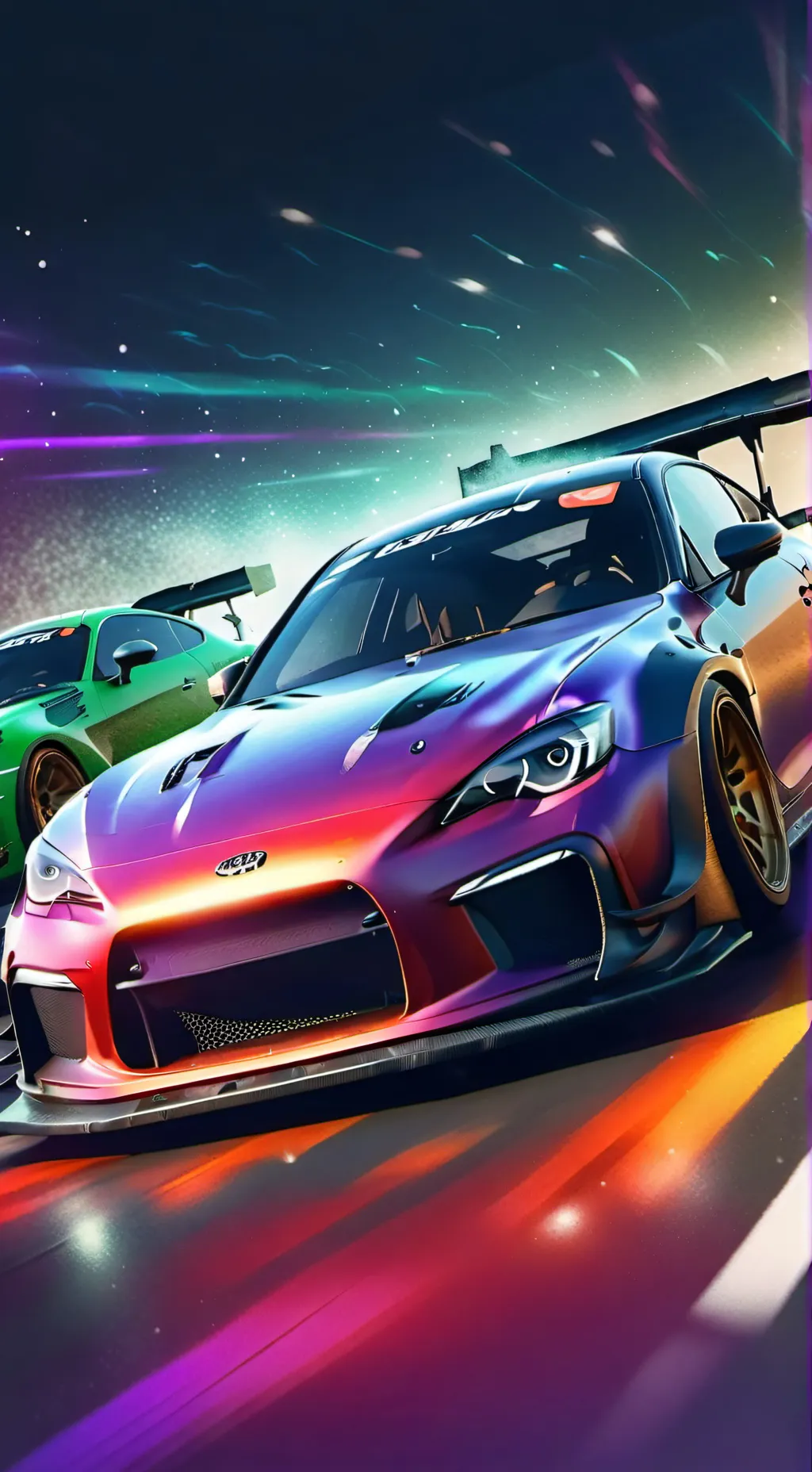 ai character: RaceCraft  background
