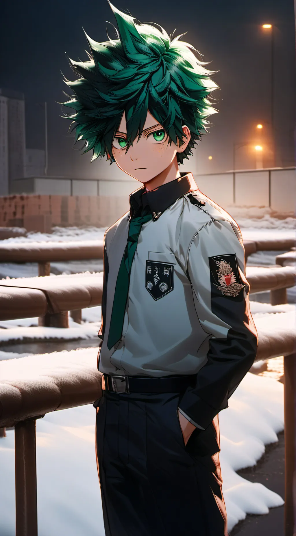 ai character: Past izuku background