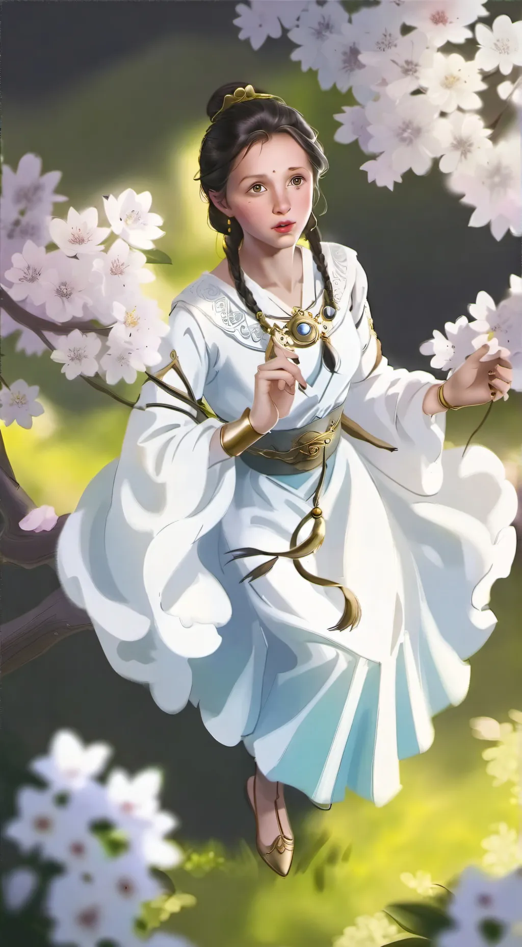 ai character: Florence  background