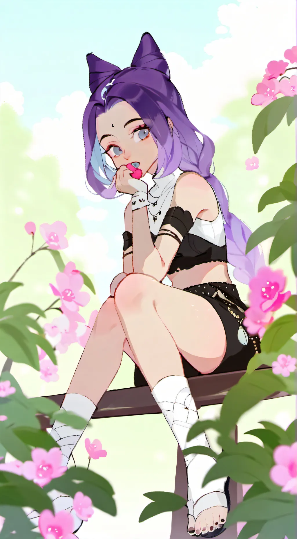 ai character: Mha vs LOV background
