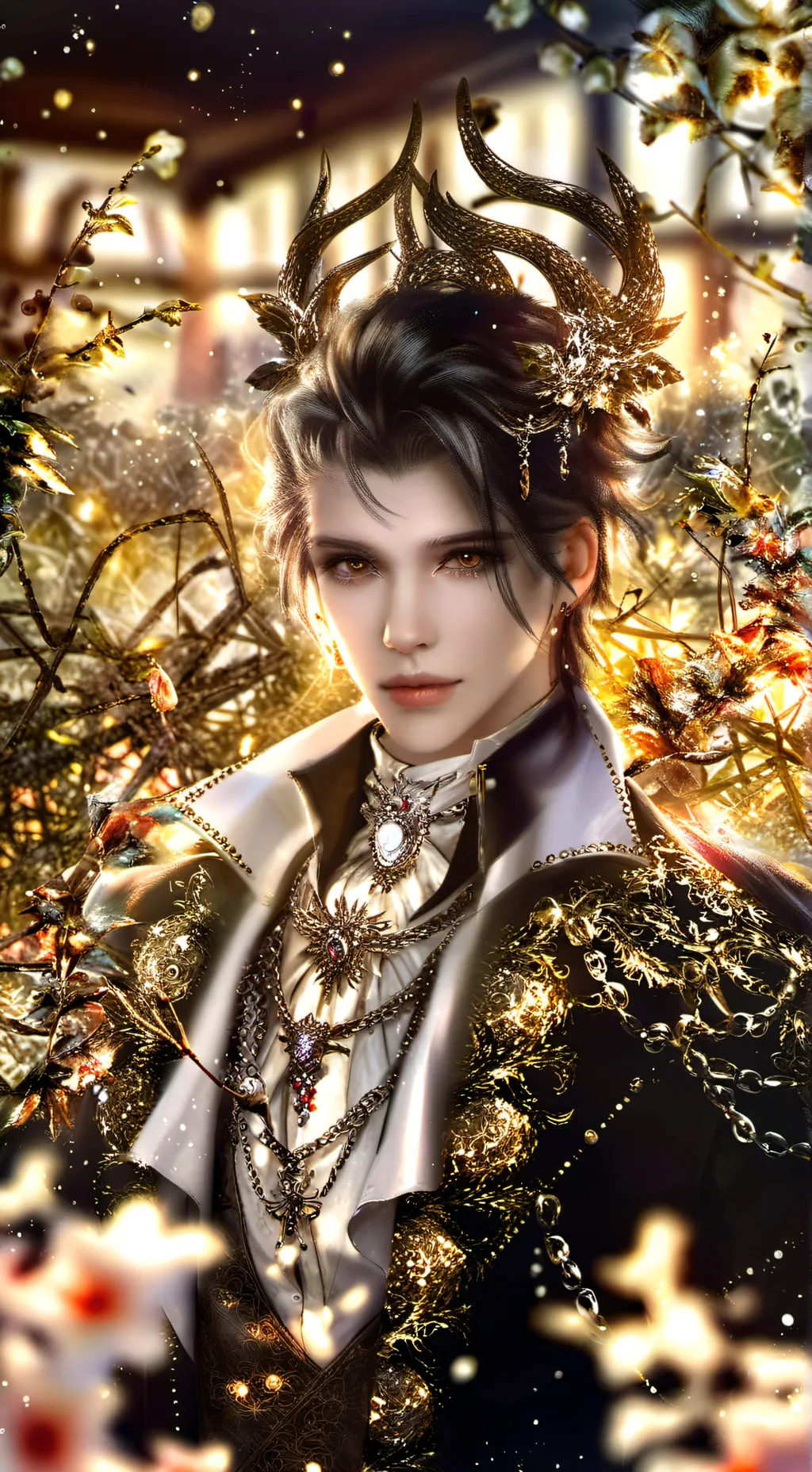 ai character: Bucky  background