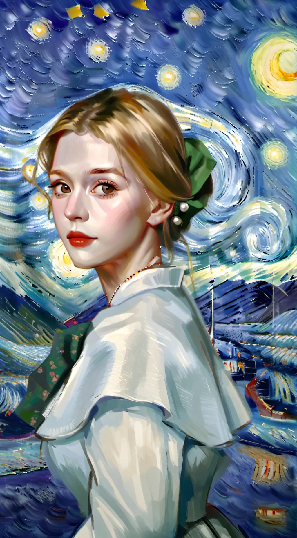 ai character: Leighton background