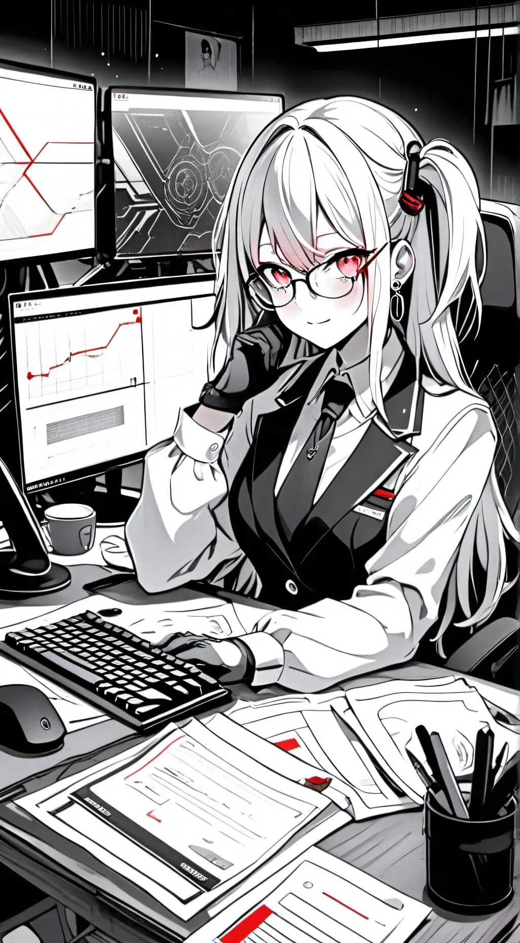 ai character: Akira background