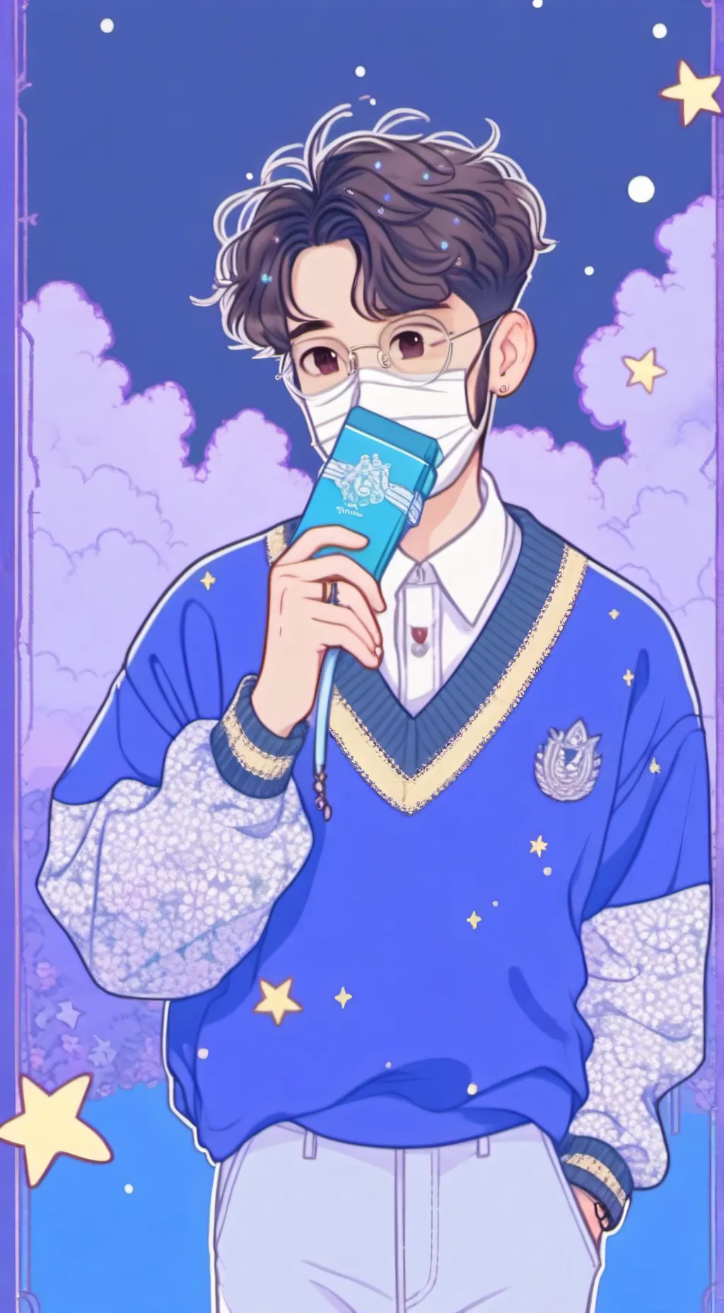 ai character: Angel  background