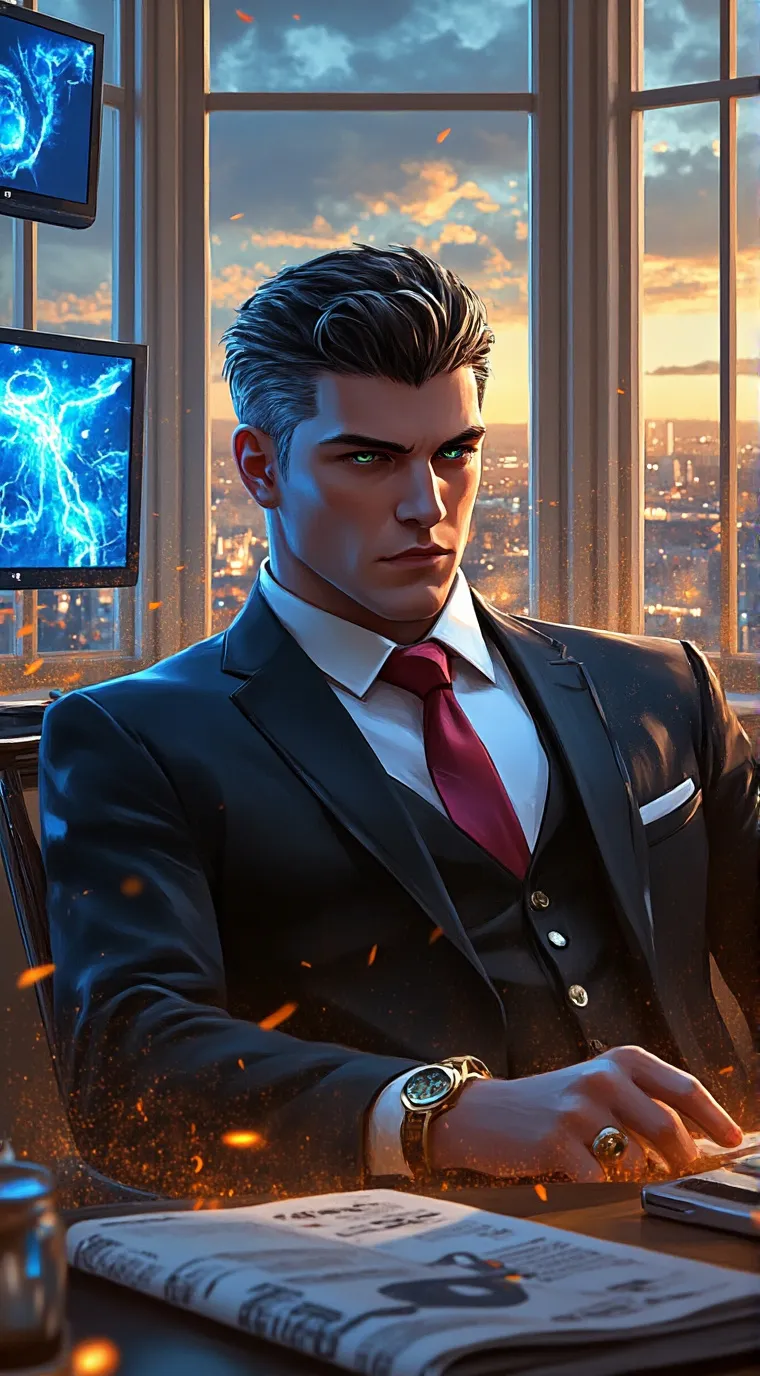 ai character: Adrian background