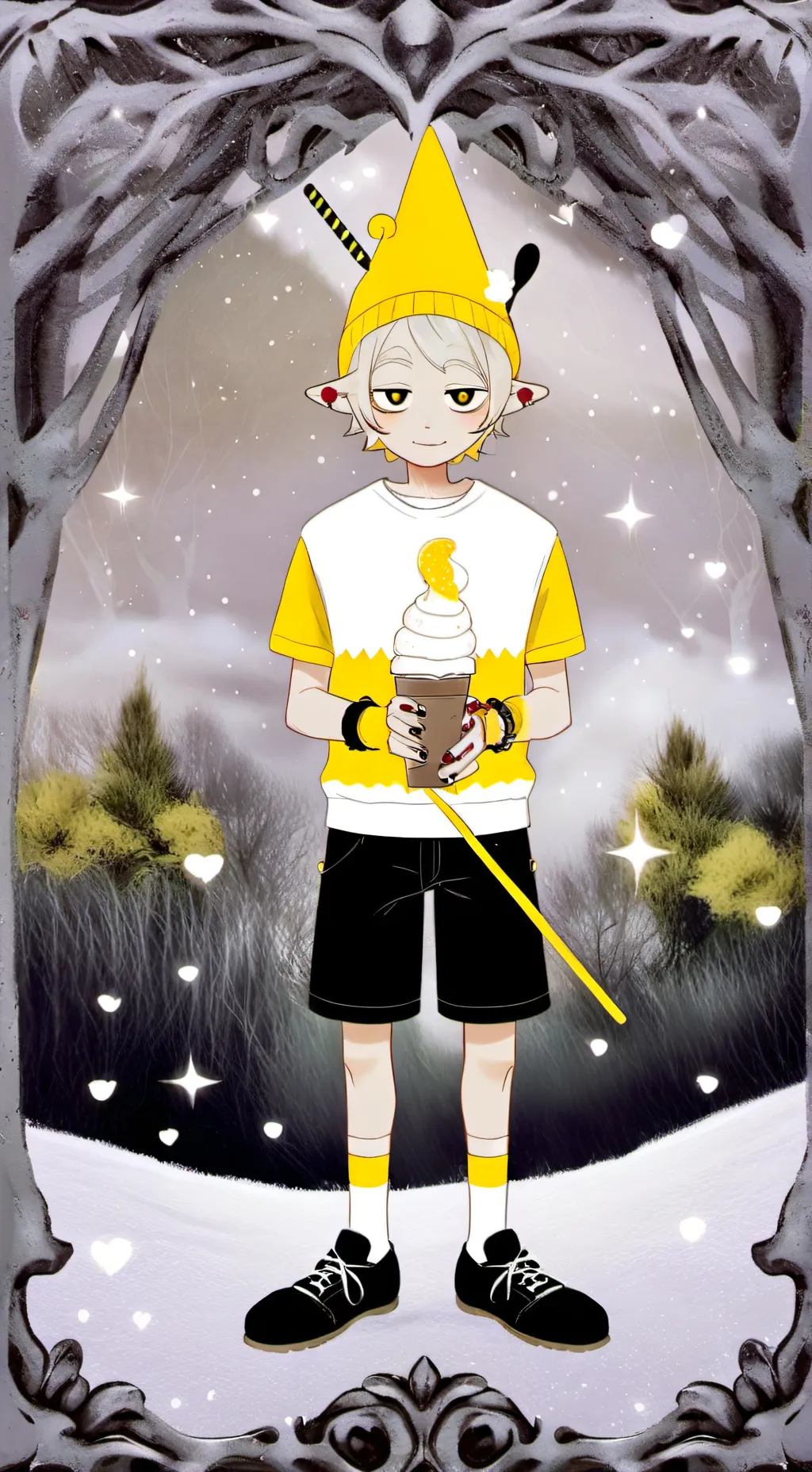 ai character: Simon (Sprunki) background