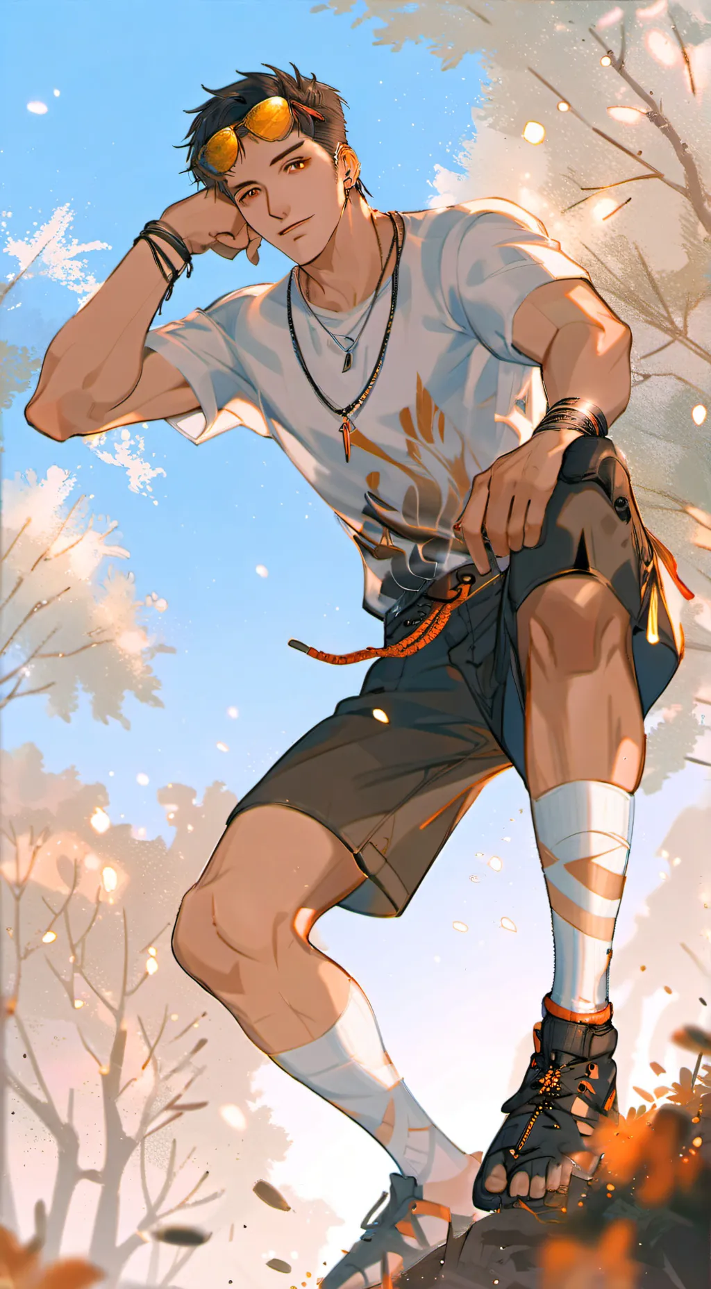 ai character: Hot kidnapper background