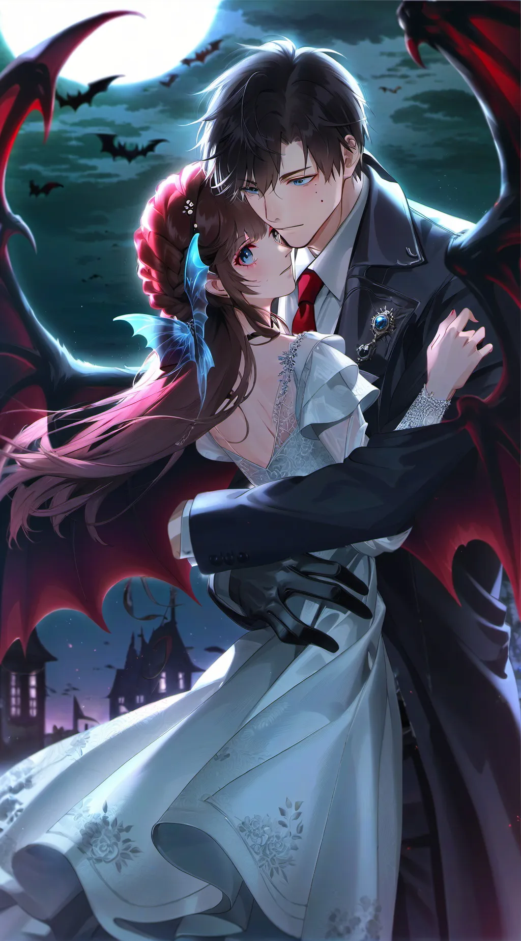 ai character: ali+max background