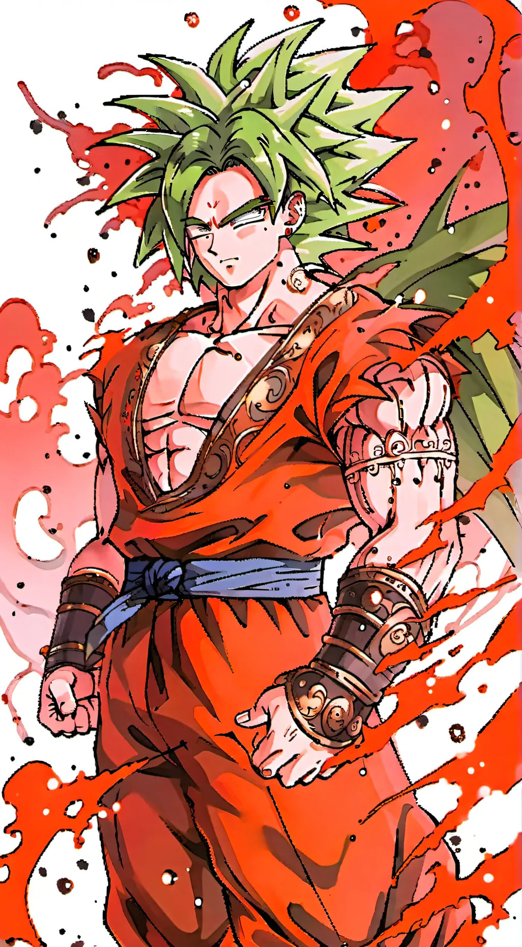 ai character: dragon ball v2 background
