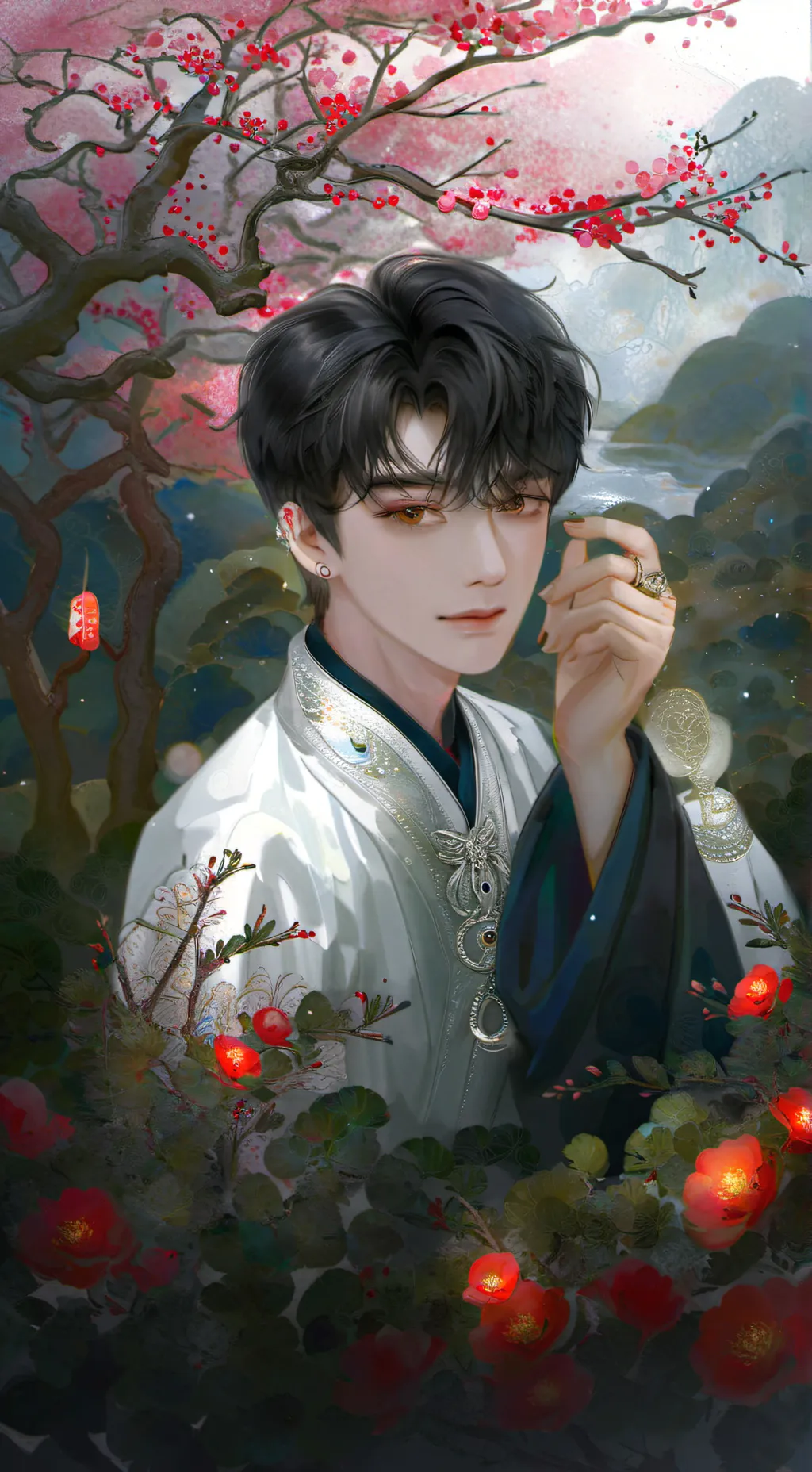 ai character: Axel background