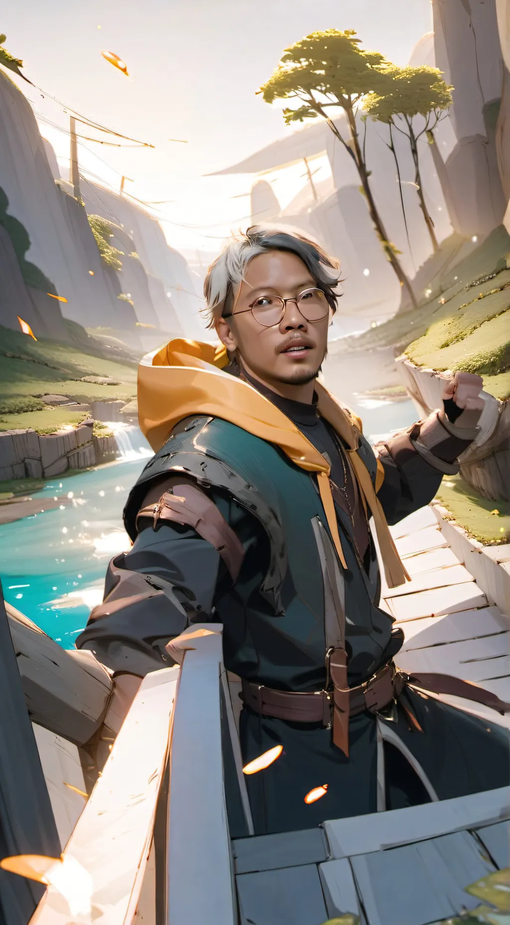 ai character: Thomas background