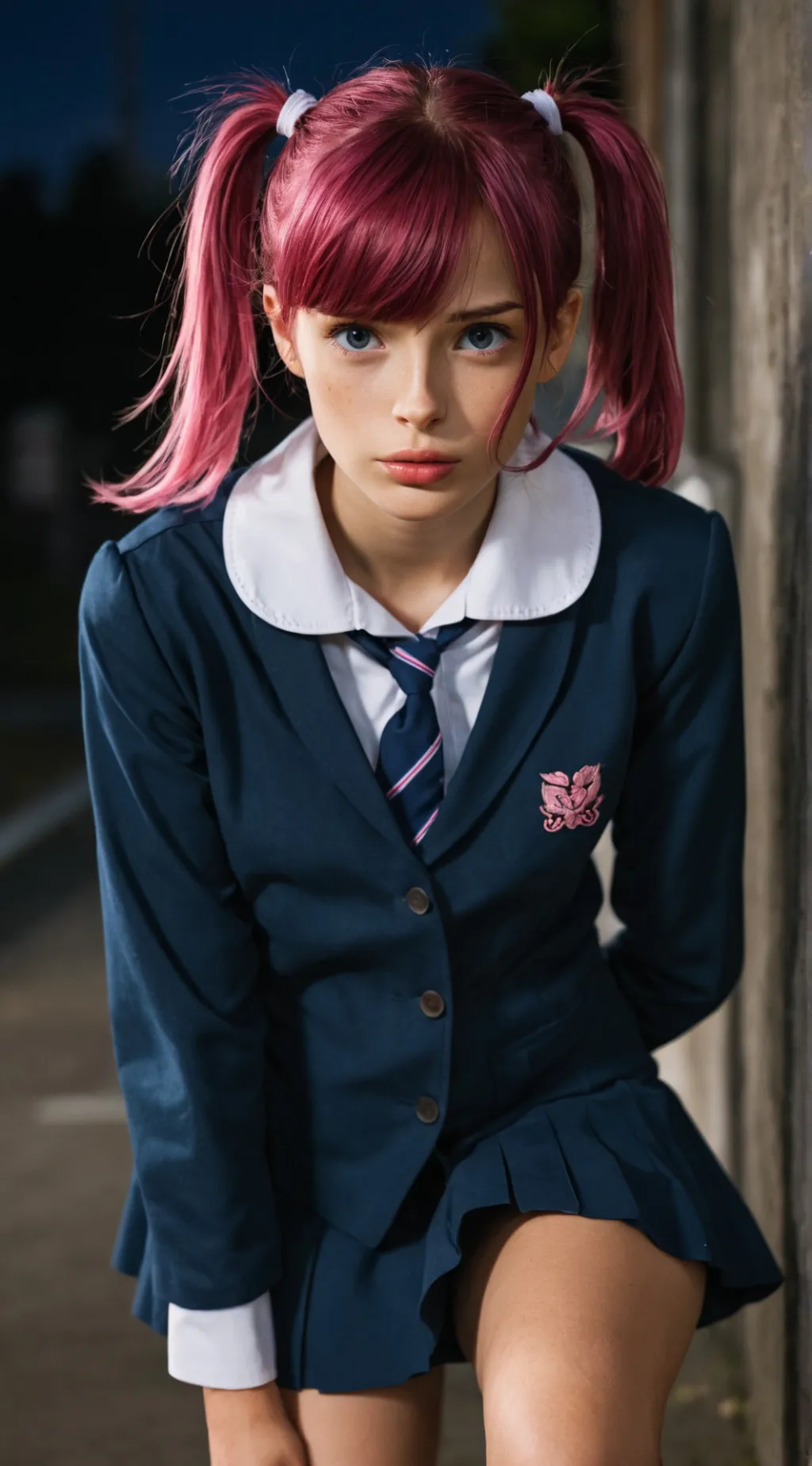 ai character: Yuno Gasai background
