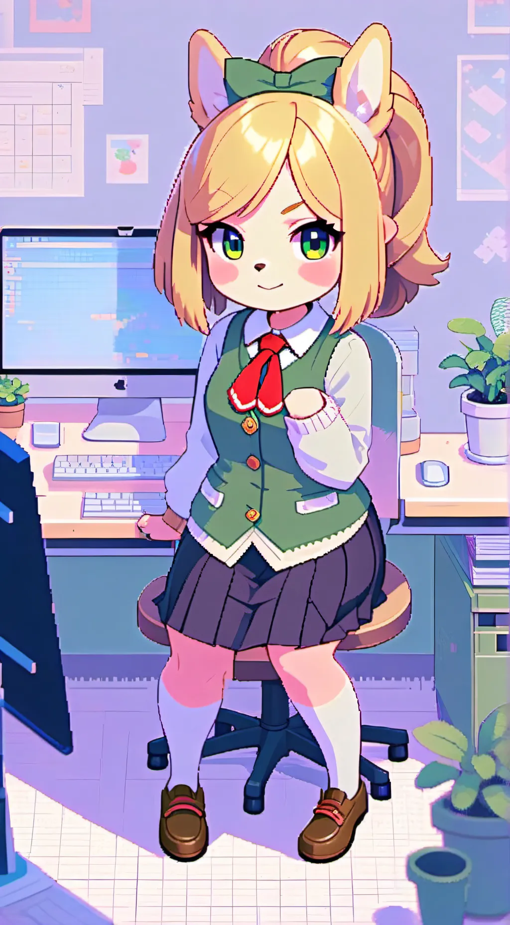 ai character: Isabelle background