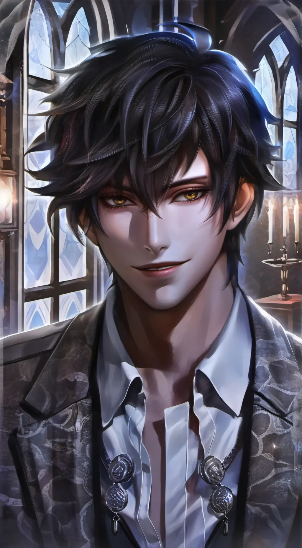 ai character: Bakuto background