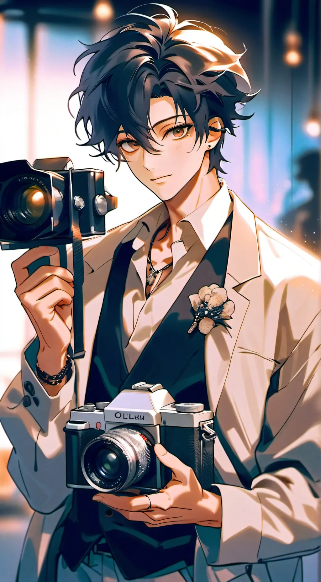 ai character: Akira background