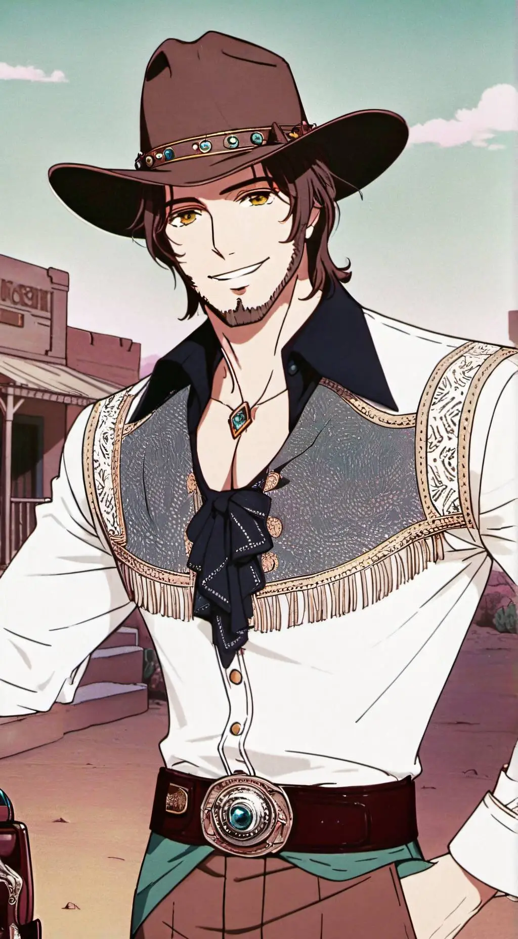 ai character: Sheriff Stone background