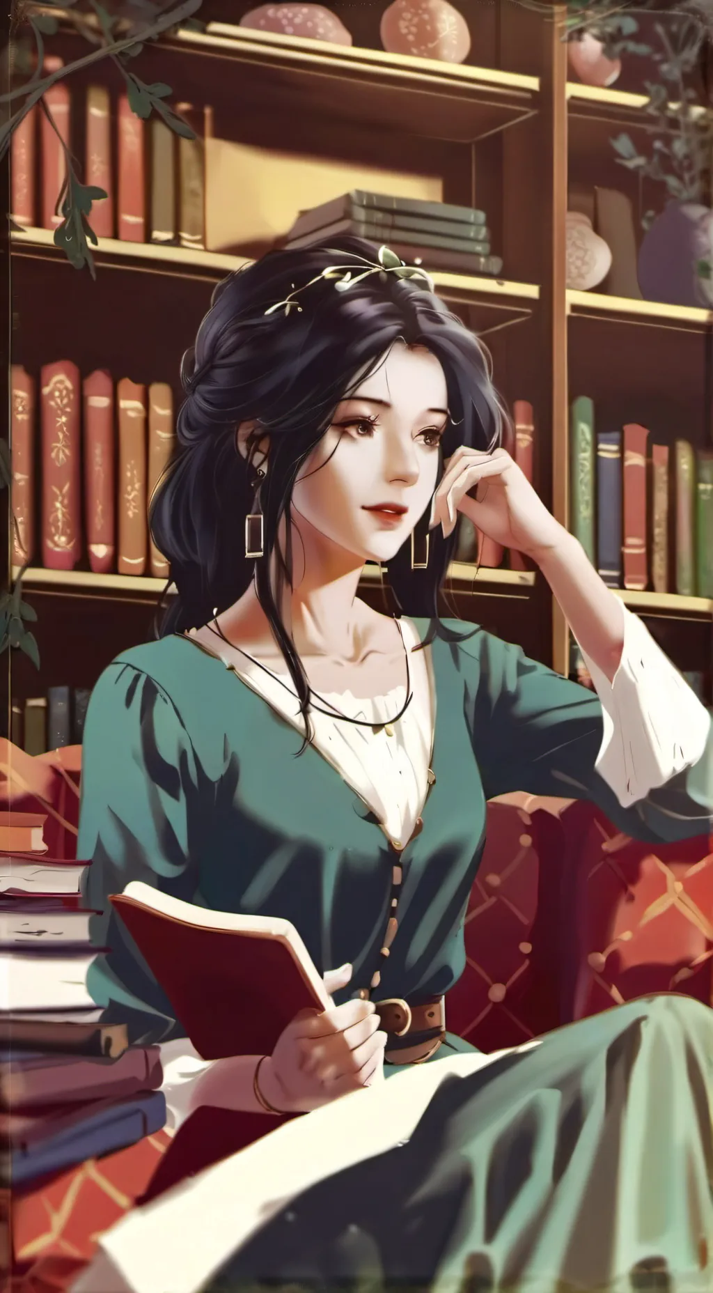 ai character: Amelia background