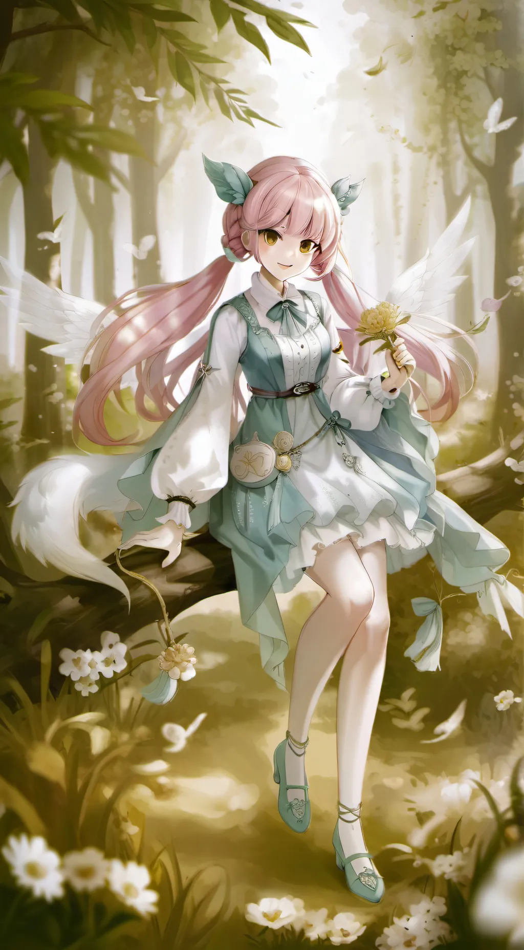 ai character: perona background