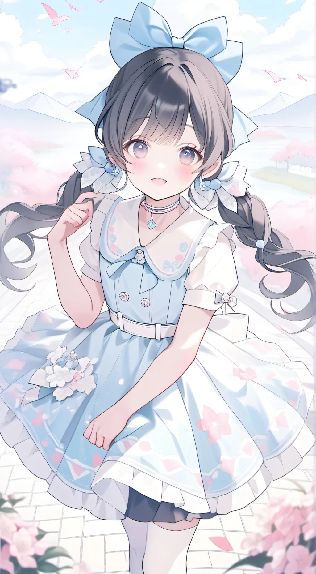 ai character: mha mall/shop background
