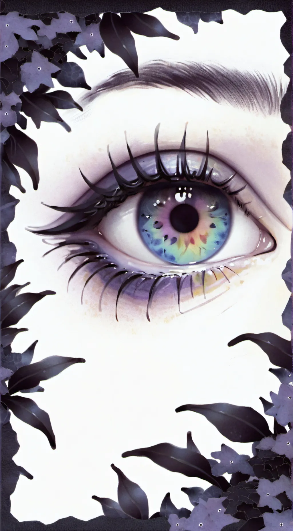 ai character: ♡Eye Color♡ background
