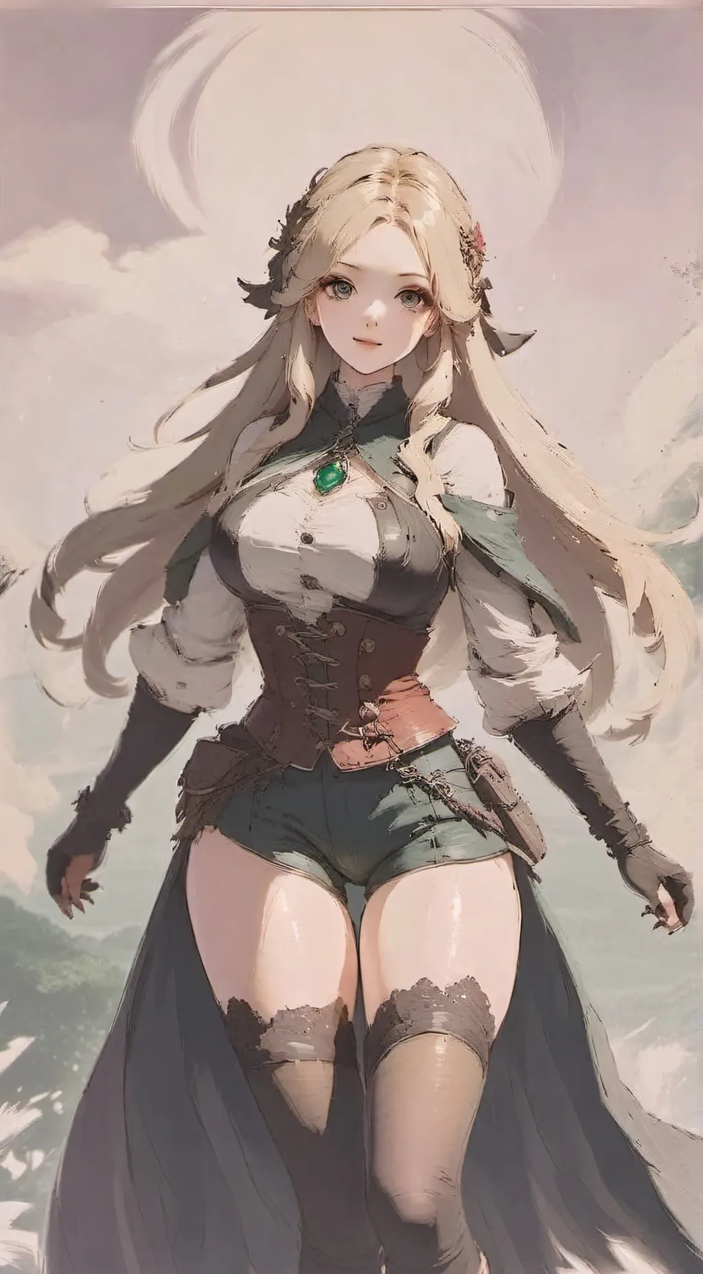 ai character: Etsuki  background