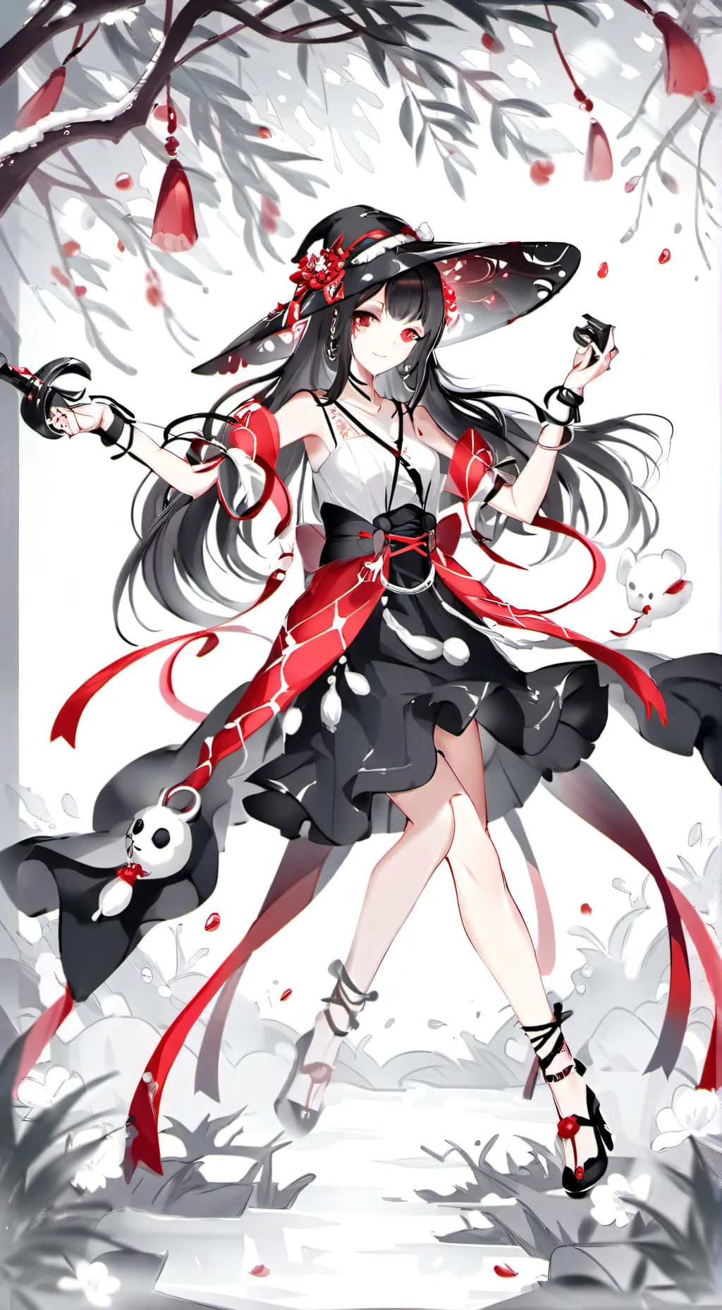 ai character: Xd background
