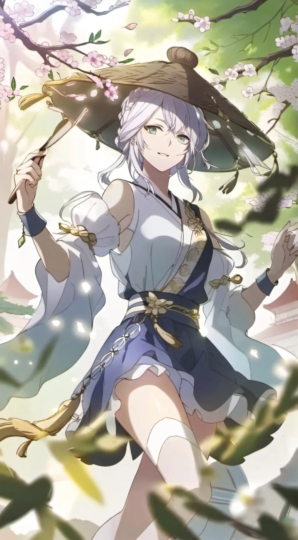 ai character: Lilly background