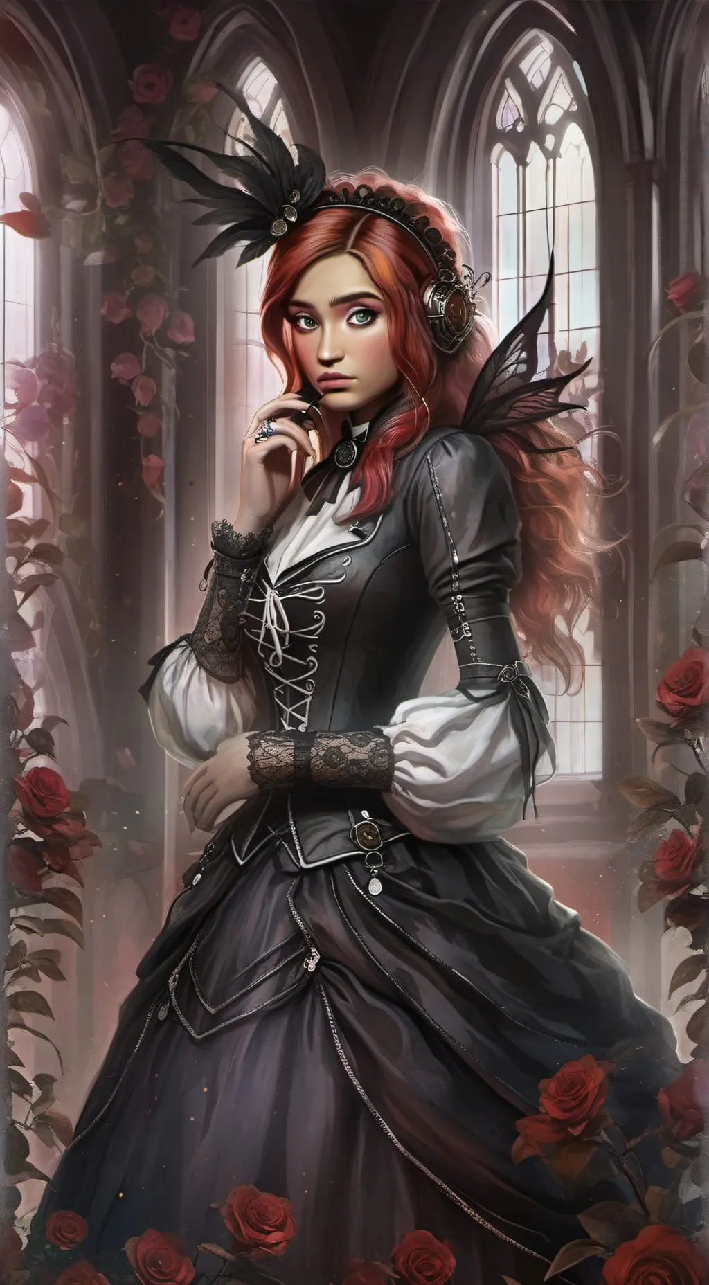 ai character: Hazel background
