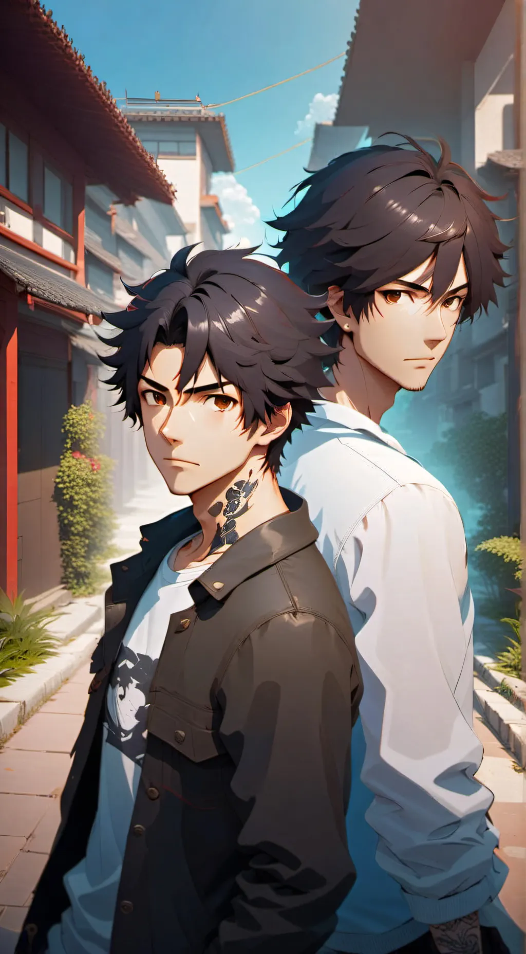 ai character: Jay & Jett Nexus background