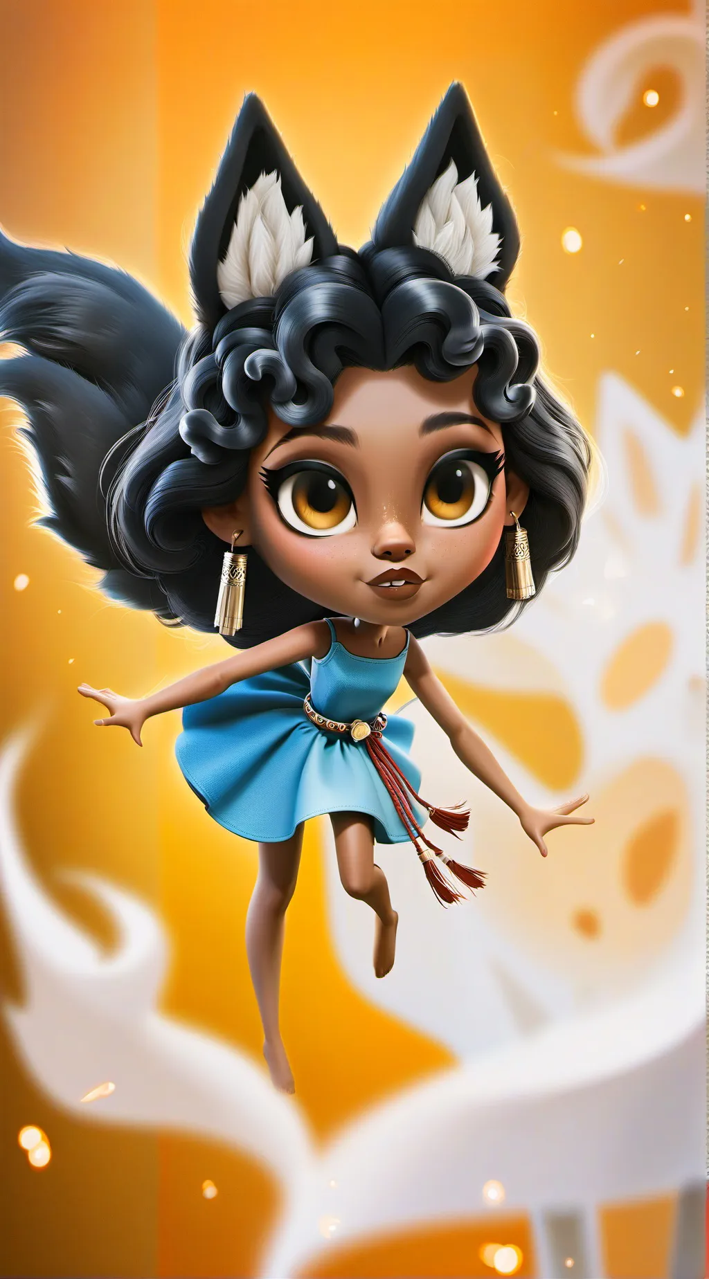 ai character: Dizzy background