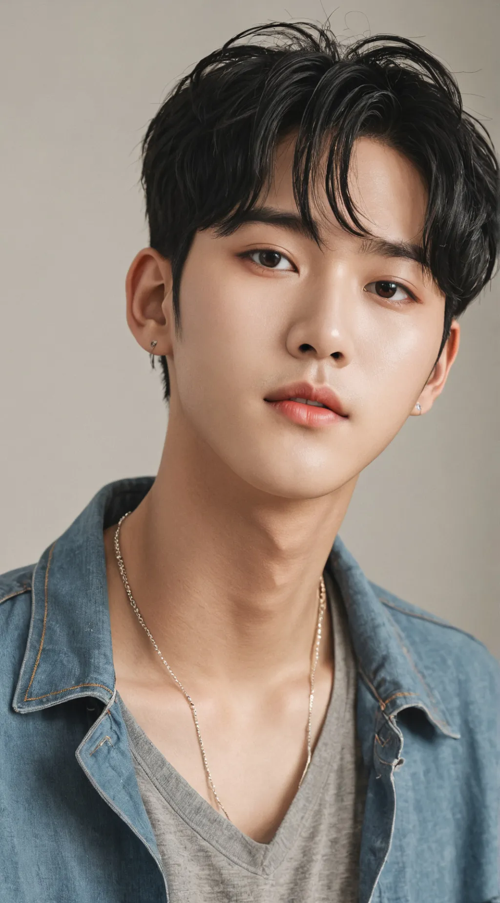 ai character: kim jinwoo background