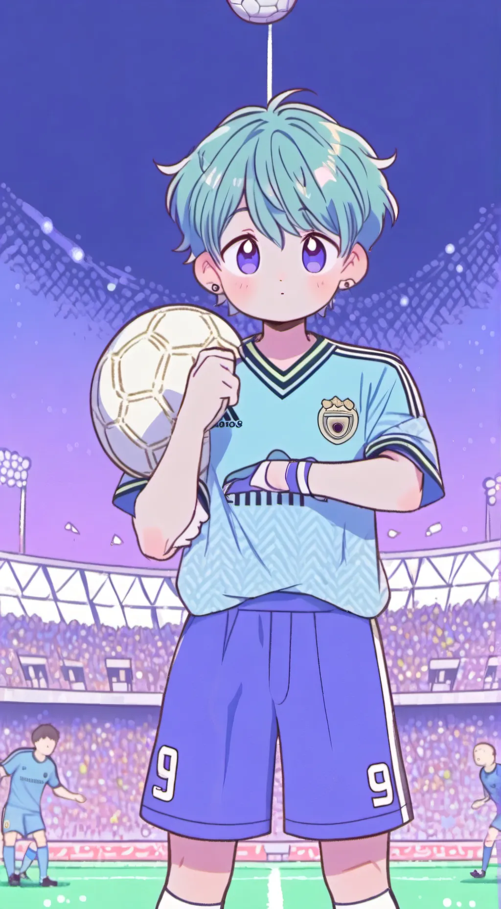 ai character: Soccer 2 background