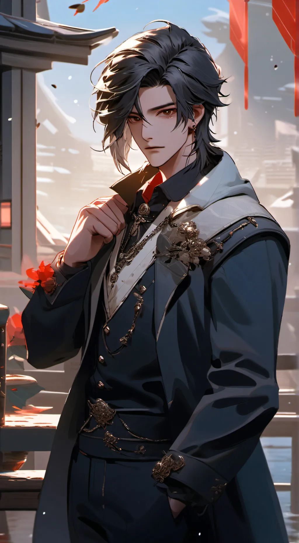 ai character: Noh  background