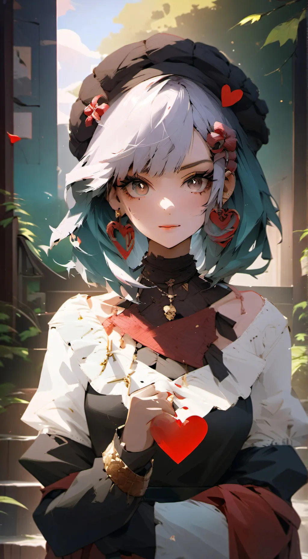 ai character: Sheyla  background