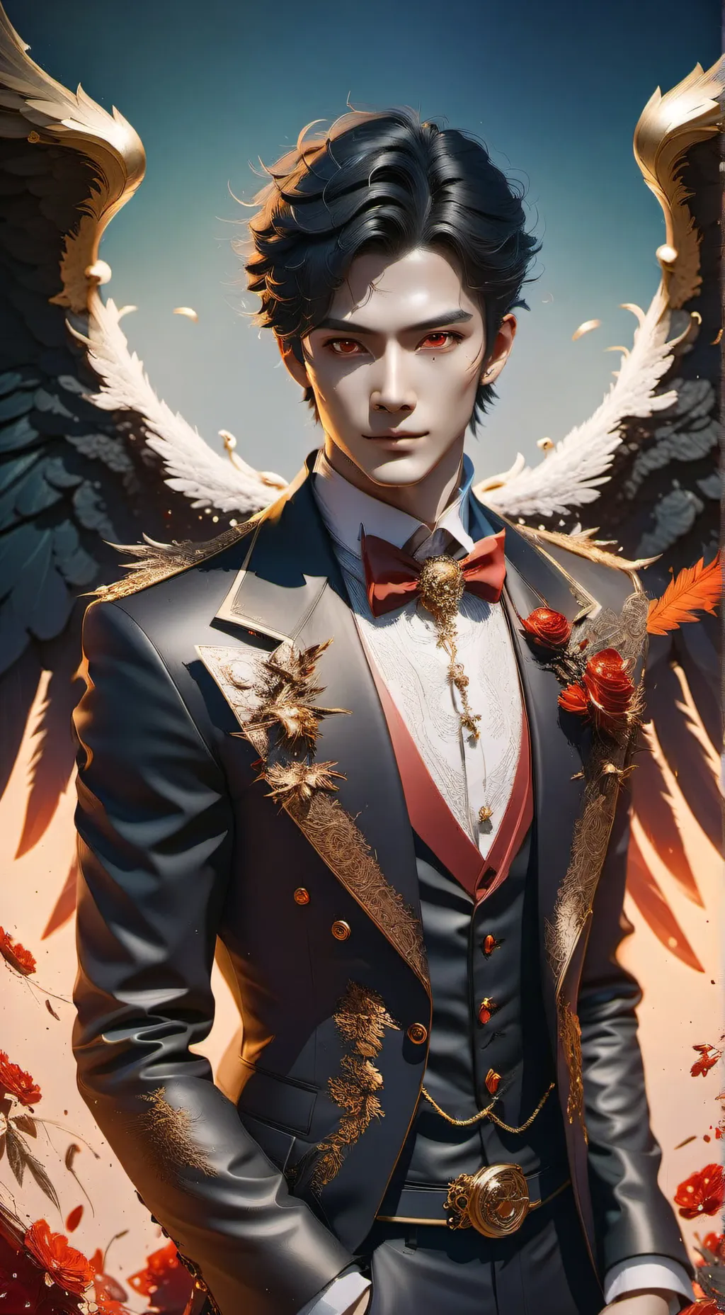 ai character: Lucifer background