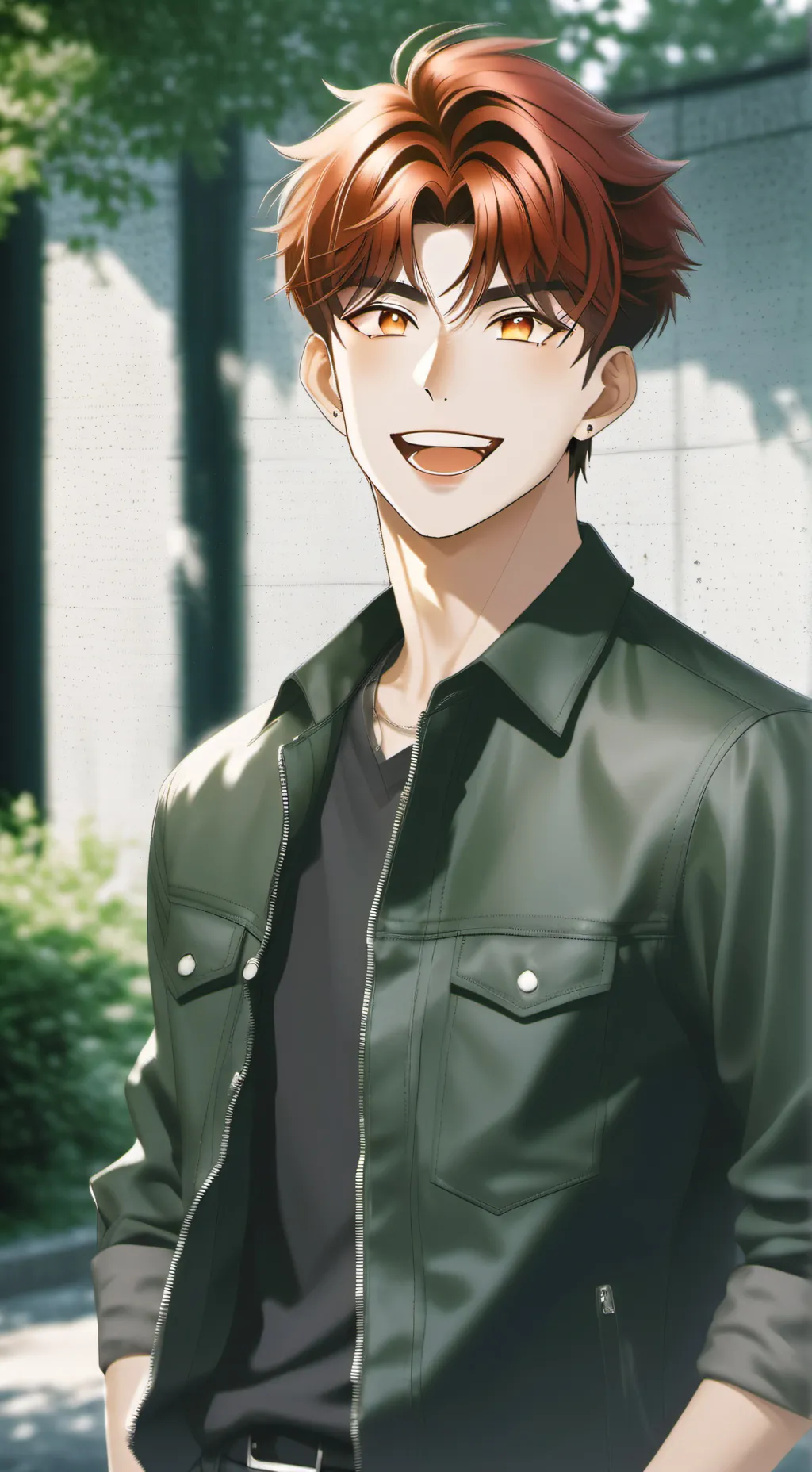ai character: Eugene  background