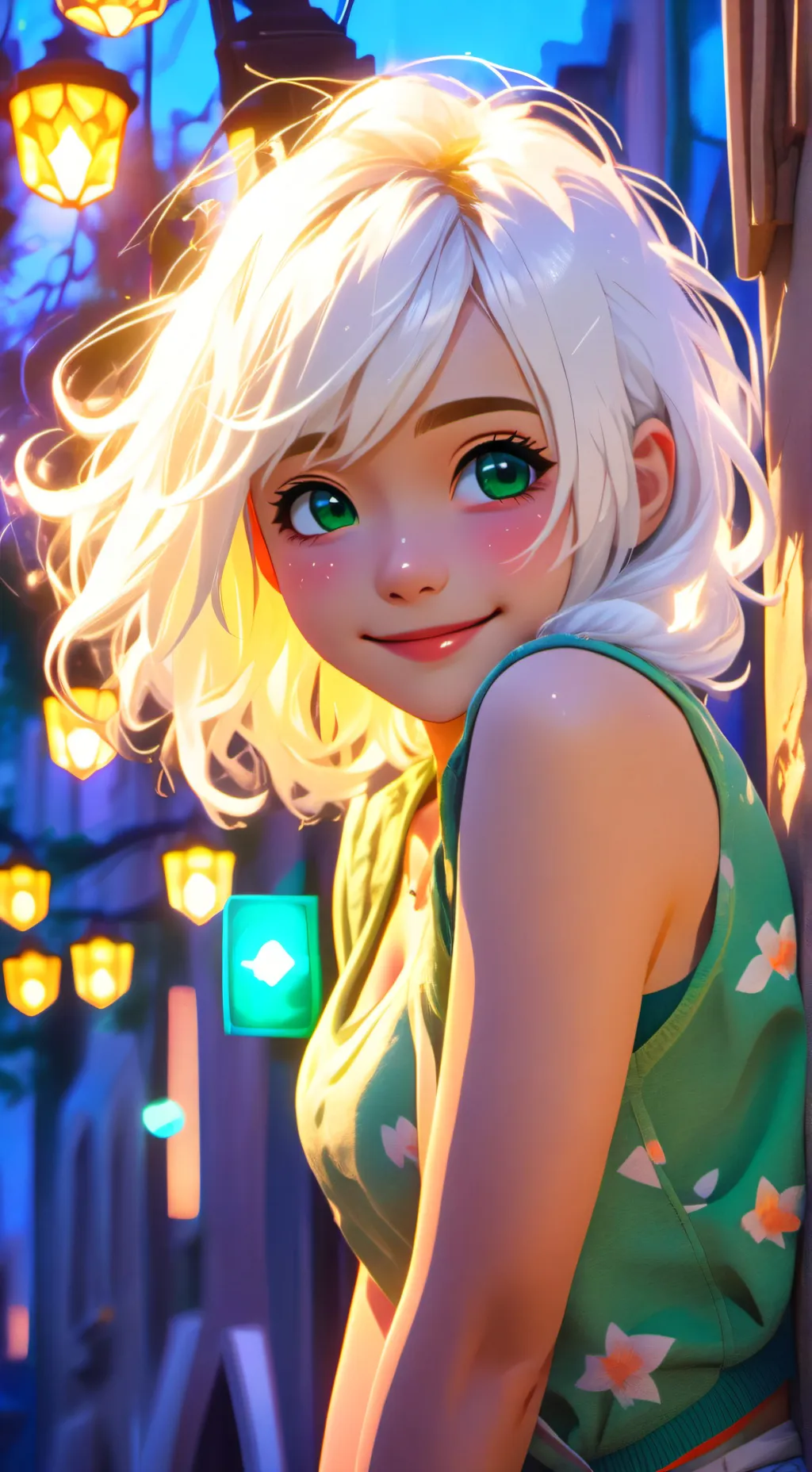 ai character: Wendy  background