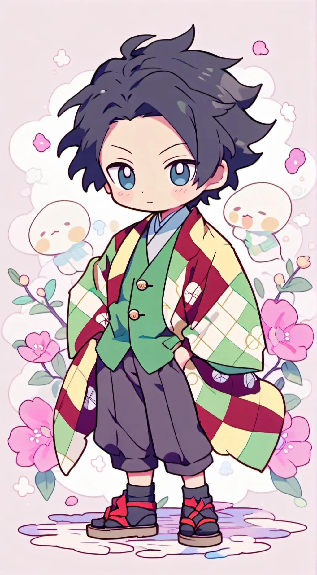 ai character: Giyushino! ❤️😝😍 background