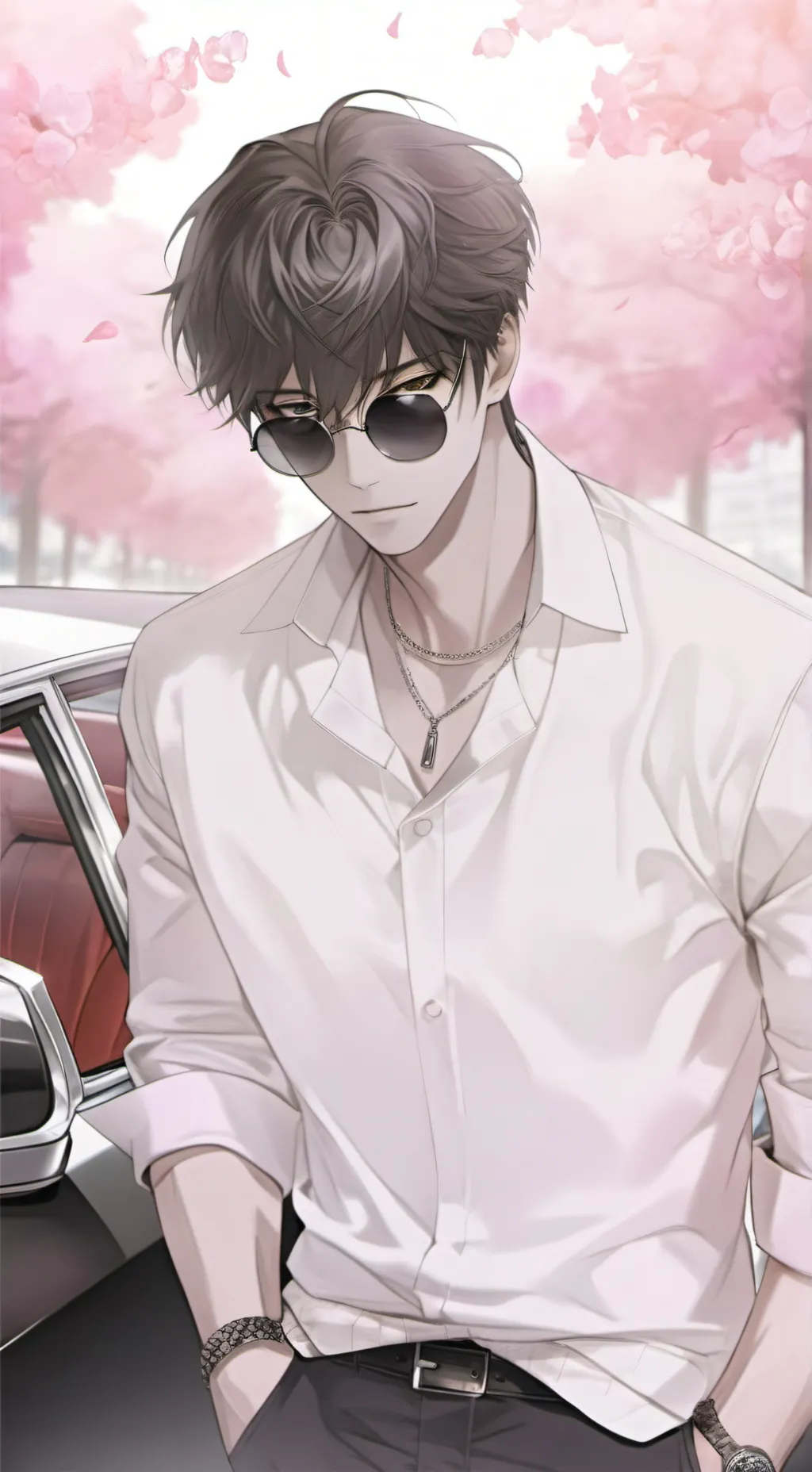 ai character: Vino background